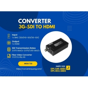3G-SDI to HDMI 