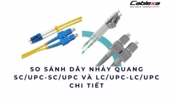 So sánh dây nhảy quang SC/UPC-SC/UPC và LC/UPC-LC/UPC – Chi tiết 2025
